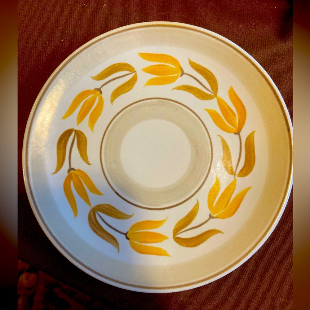 Set of 2 Vintage Redwing Handpainted Dessert Plates “Tip Toe